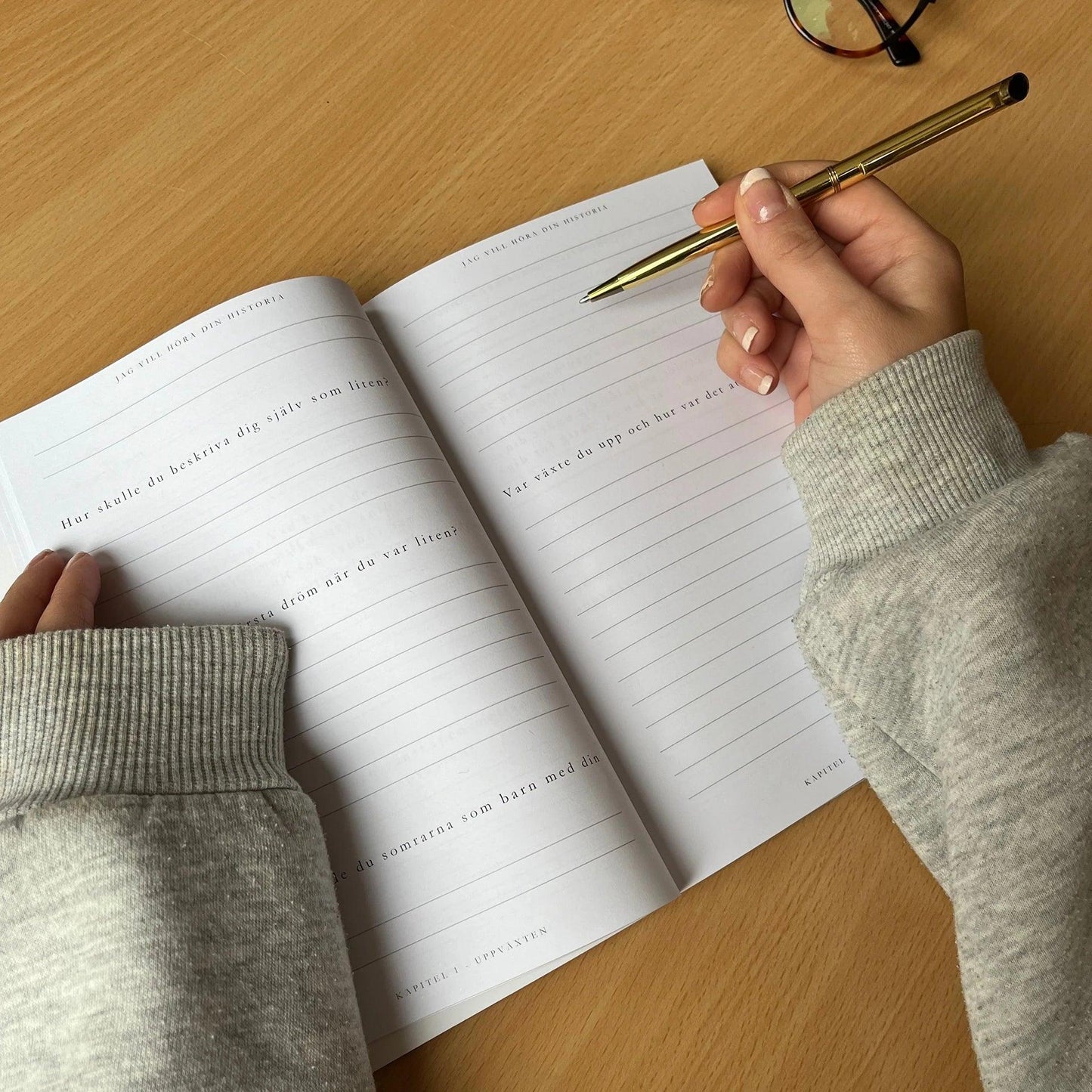 Jag Vill Höra Din Historia - Person som skriver